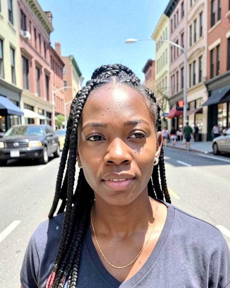 Bantu knots hairstyle from Southern Africa — Zulu tradition