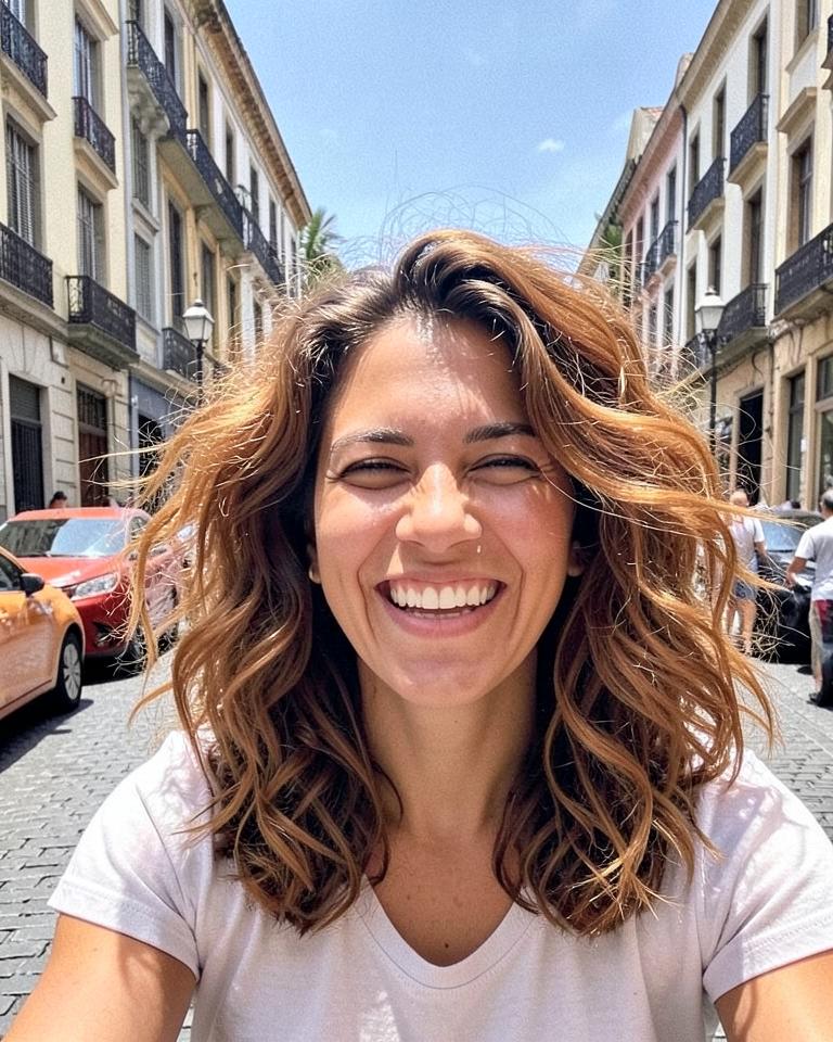 Brazilian waves hairstyle from Brazil